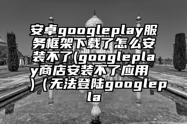 安卓googleplay服务框架下载了怎么安装不了(googleplay商店安装不了应用 )（无法登陆googlepla