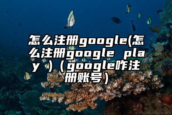 怎么注册google(怎么注册google play )（google咋注册账号）