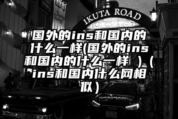 国外的ins和国内的什么一样(国外的ins和国内的什么一样 )（ins和国内什么网相似）