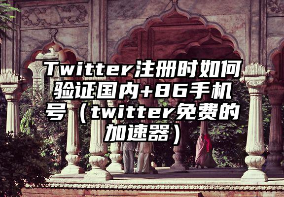 Twitter注册时如何验证国内+86手机号（twitter免费的加速器）