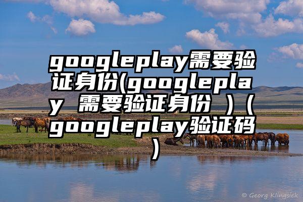 googleplay需要验证身份(googleplay 需要验证身份 )（googleplay验证码）