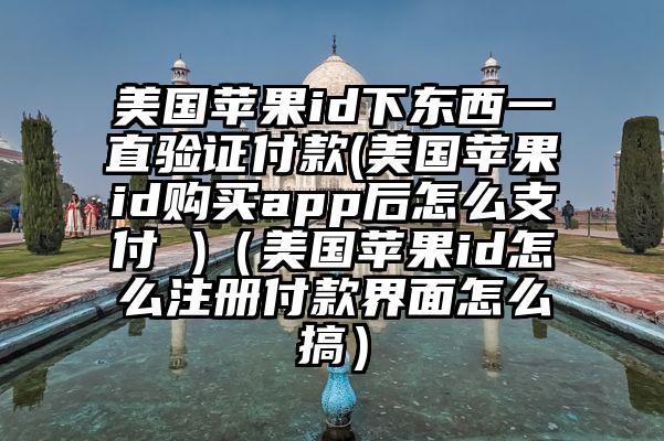 美国苹果id下东西一直验证付款(美国苹果id购买app后怎么支付 )（美国苹果id怎么注册付款界面怎么搞）