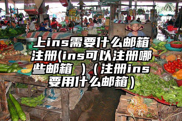上ins需要什么邮箱注册(ins可以注册哪些邮箱 )（注册ins要用什么邮箱）