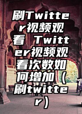 刷Twitter视频观看 Twitter视频观看次数如何增加（刷twitter）