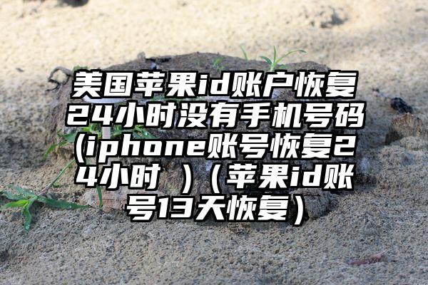 美国苹果id账户恢复24小时没有手机号码(iphone账号恢复24小时 )（苹果id账号13天恢复）