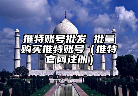推特账号批发 批量购买推特账号（推特官网注册）