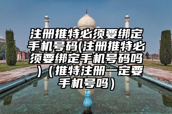 注册推特必须要绑定手机号码(注册推特必须要绑定手机号码吗 )（推特注册一定要手机号吗）