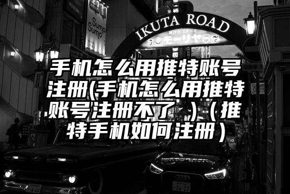手机怎么用推特账号注册(手机怎么用推特账号注册不了 )（推特手机如何注册）