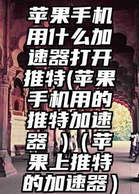 苹果手机用什么加速器打开推特(苹果手机用的推特加速器 )（苹果上推特的加速器）