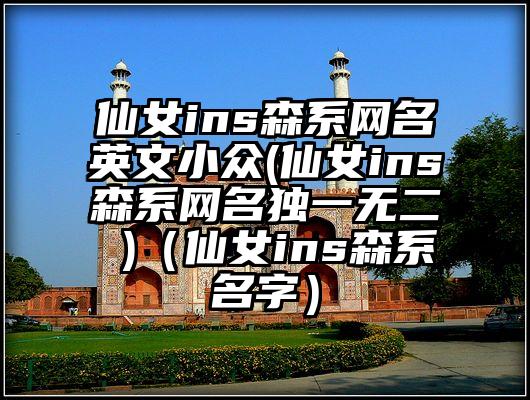 仙女ins森系网名英文小众(仙女ins森系网名独一无二 )（仙女ins森系名字）