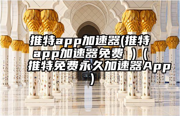 推特app加速器(推特app加速器免费 )（推特免费永久加速器App）