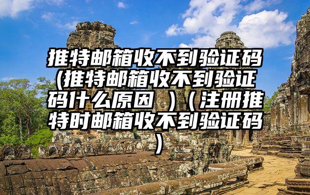 推特邮箱收不到验证码(推特邮箱收不到验证码什么原因 )（注册推特时邮箱收不到验证码）