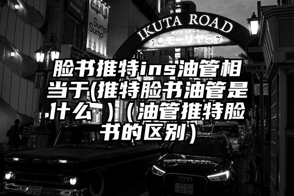 脸书推特ins油管相当于(推特脸书油管是什么 )（油管推特脸书的区别）