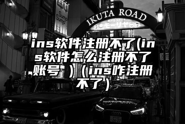 ins软件注册不了(ins软件怎么注册不了账号 )（ins咋注册不了）
