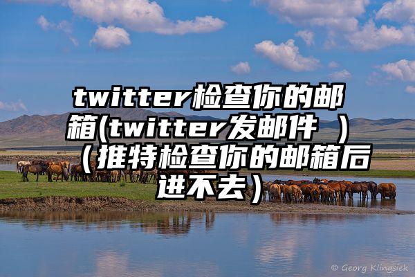 twitter检查你的邮箱(twitter发邮件 )（推特检查你的邮箱后进不去）