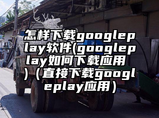 怎样下载googleplay软件(googleplay如何下载应用 )（直接下载googleplay应用）