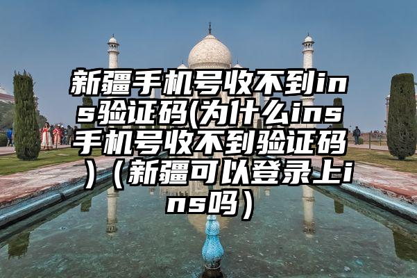 新疆手机号收不到ins验证码(为什么ins手机号收不到验证码 )（新疆可以登录上ins吗）