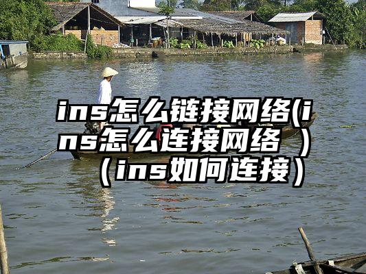 ins怎么链接网络(ins怎么连接网络 )（ins如何连接）