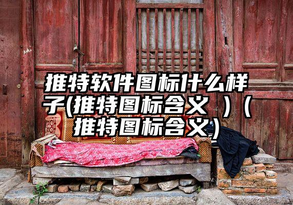 推特软件图标什么样子(推特图标含义 )（推特图标含义）