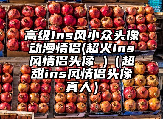 高级ins风小众头像动漫情侣(超火ins风情侣头像 )（超甜ins风情侣头像真人）