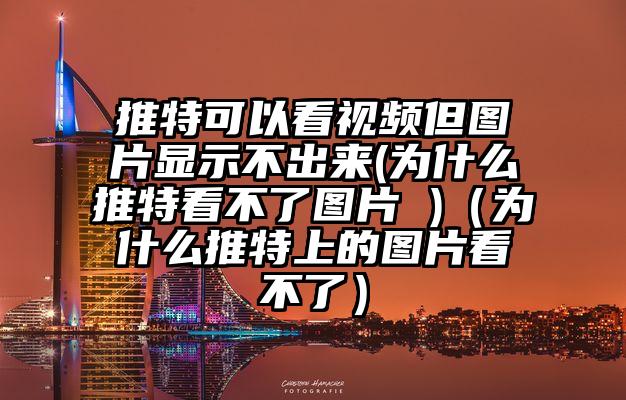 推特可以看视频但图片显示不出来(为什么推特看不了图片 )（为什么推特上的图片看不了）