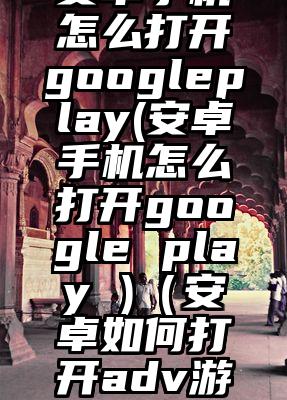 安卓手机怎么打开googleplay(安卓手机怎么打开google play )（安卓如何打开adv游戏）