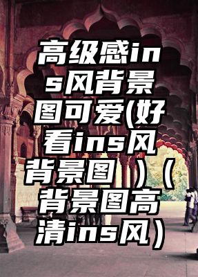 高级感ins风背景图可爱(好看ins风背景图 )（背景图高清ins风）