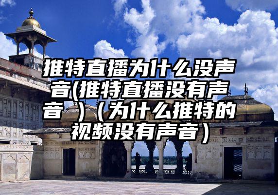 推特直播为什么没声音(推特直播没有声音 )（为什么推特的视频没有声音）