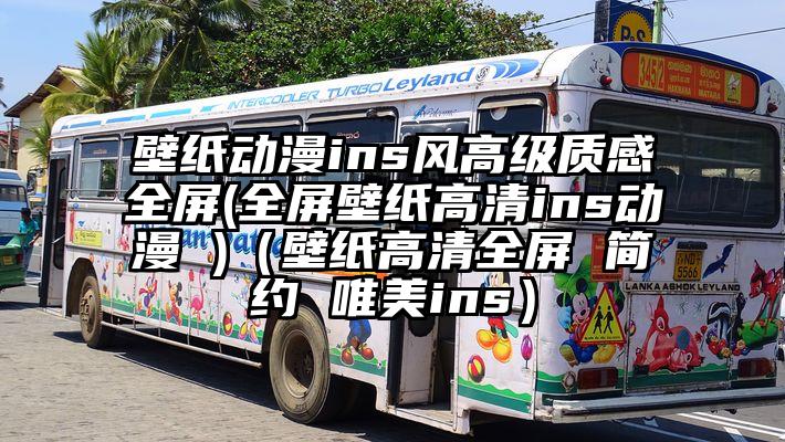 壁纸动漫ins风高级质感全屏(全屏壁纸高清ins动漫 )（壁纸高清全屏 简约 唯美ins）