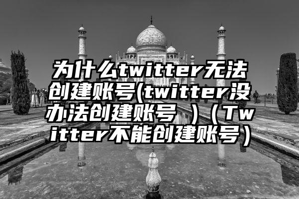 为什么twitter无法创建账号(twitter没办法创建账号 )（Twitter不能创建账号）