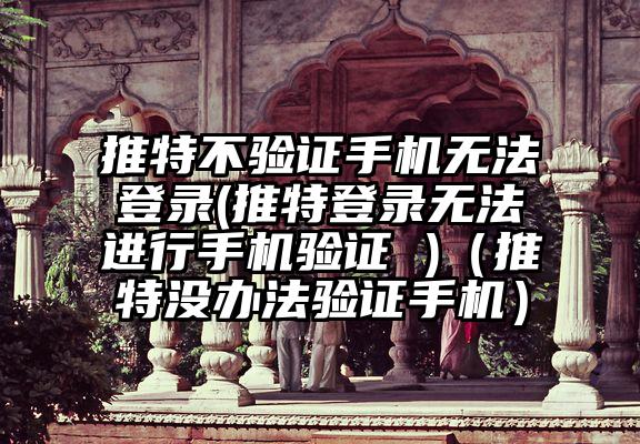 推特不验证手机无法登录(推特登录无法进行手机验证 )（推特没办法验证手机）