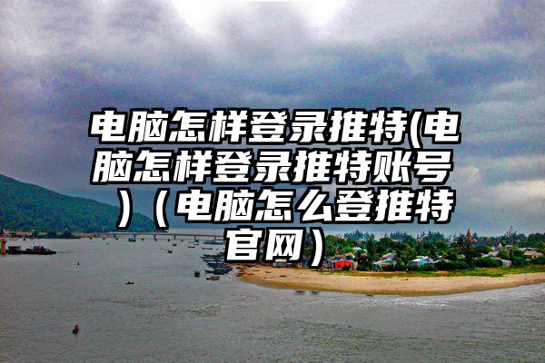 电脑怎样登录推特(电脑怎样登录推特账号 )（电脑怎么登推特官网）