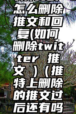 twitter怎么删除推文和回复(如何删除twitter 推文 )（推特上删除的推文过后还有吗?）