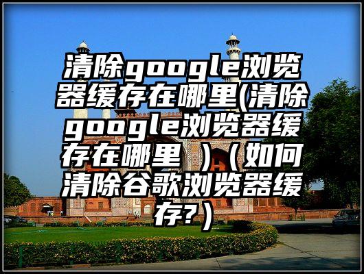 清除google浏览器缓存在哪里(清除google浏览器缓存在哪里 )（如何清除谷歌浏览器缓存?）