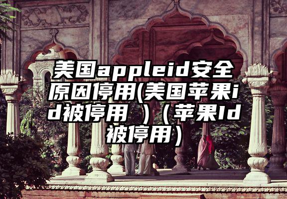 美国appleid安全原因停用(美国苹果id被停用 )（苹果Id被停用）