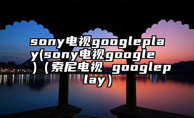 sony电视googleplay(sony电视google )（索尼电视 googleplay）