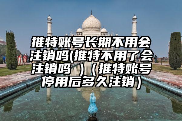 推特账号长期不用会注销吗(推特不用了会注销吗 )（推特账号停用后多久注销）