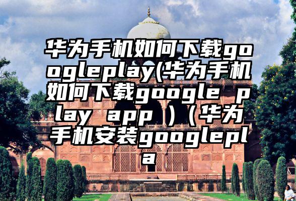 华为手机如何下载googleplay(华为手机如何下载google play app )（华为手机安装googlepla