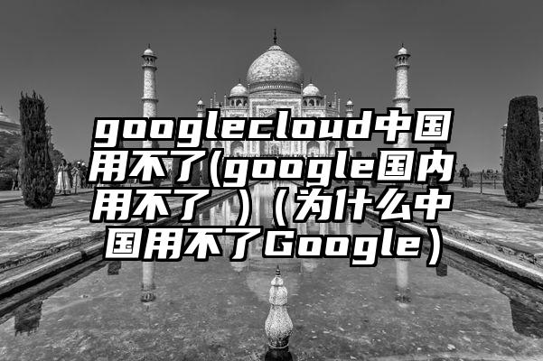 googlecloud中国用不了(google国内用不了 )（为什么中国用不了Google）