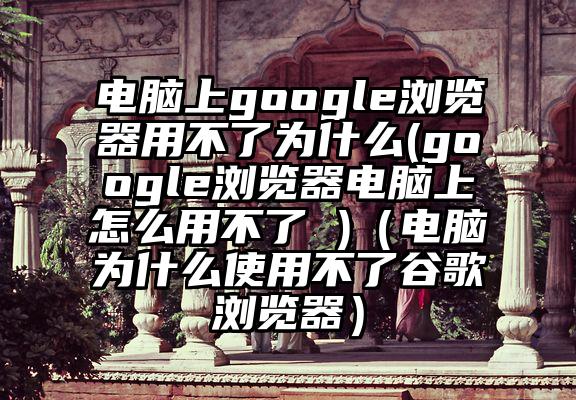 电脑上google浏览器用不了为什么(google浏览器电脑上怎么用不了 )（电脑为什么使用不了谷歌浏览器）