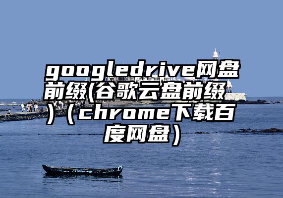 googledrive网盘前缀(谷歌云盘前缀 )（chrome下载百度网盘）