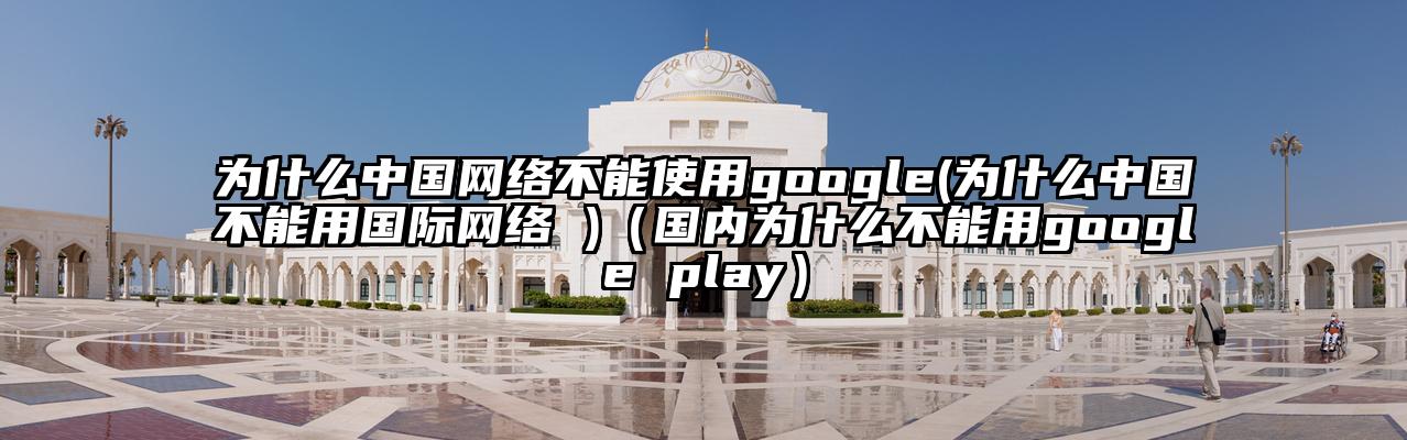为什么中国网络不能使用google(为什么中国不能用国际网络 )(国内为什么不能用google play)