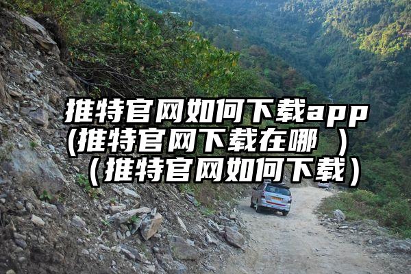 推特官网如何下载app(推特官网下载在哪 )（推特官网如何下载）