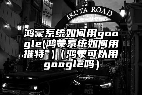 鸿蒙系统如何用google(鸿蒙系统如何用推特 )（鸿蒙可以用google吗）