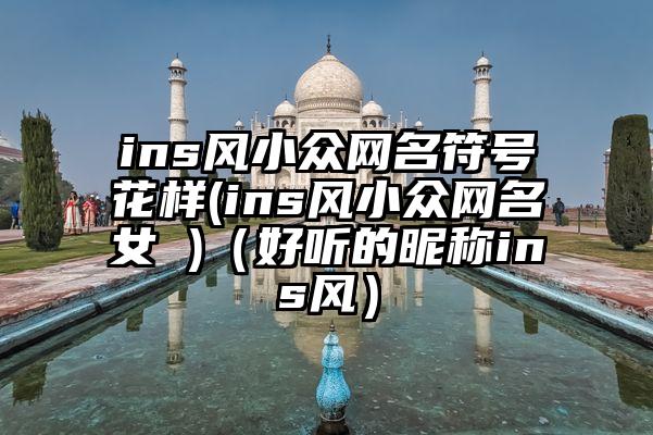 ins风小众网名符号花样(ins风小众网名女 )（好听的昵称ins风）