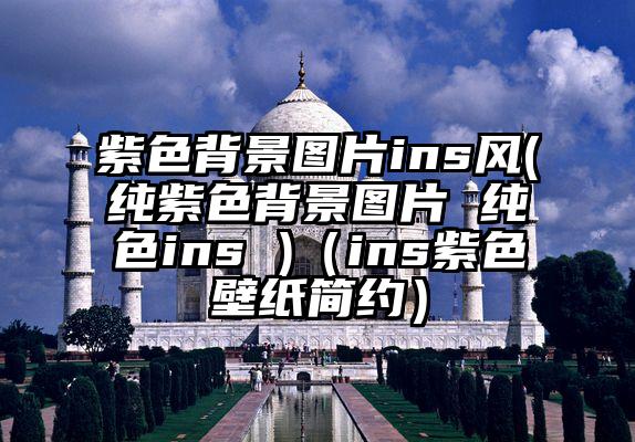 紫色背景图片ins风(纯紫色背景图片 纯色ins )（ins紫色壁纸简约）