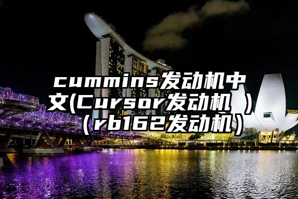 cummins发动机中文(Cursor发动机 )(rb162发动机)