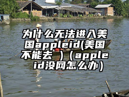 为什么无法进入美国appleid(美国不能去 )（apple id没网怎么办）