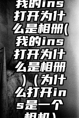 我的ins打开为什么是相册(我的ins打开为什么是相册 )（为什么打开ins是一个相机）