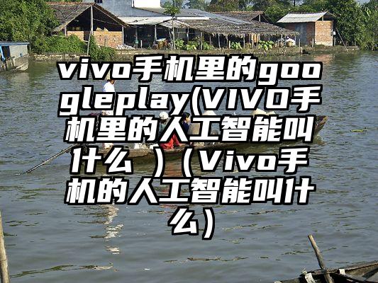 vivo手机里的googleplay(VIVO手机里的人工智能叫什么 )（Vivo手机的人工智能叫什么）
